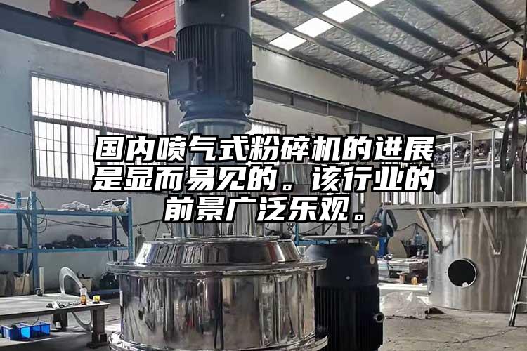 國內(nèi)噴氣式粉碎機(jī)的進(jìn)展是顯而易見的。該行業(yè)的前景廣泛樂觀。